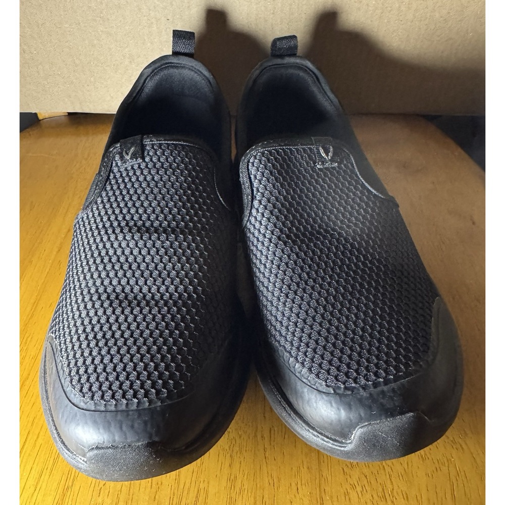 EC Vionic Julianna Black Slip-On Sneaker Shoes Sz8.5 Comfy Casual **NO Inserts**